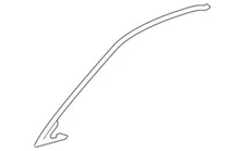 Genuine Lexus Window Molding 75072-33080