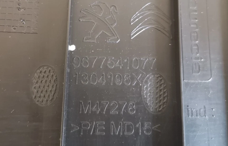 PEUGEOT 308 MK2 COLUMNA DIRECCIÓN CUBIERTA INFERIOR MOLDURA PANEL 9677541077 Foto 3 de 3