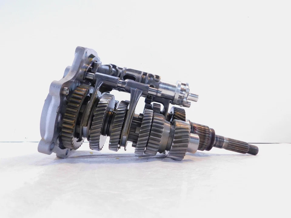 Harley Davidson Softail Touring Dyna Silver 6 Speed Transmission Gears & Forks - Imagem 4 de 4