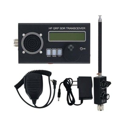 New 8-Band USDR USDX HF QRP SDR Transceiver SSB/CW Mic Ptt Shortwave Antenna