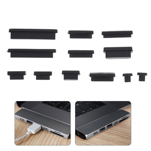 5 Sets Computer Port Stopper Laptop Zubehör Computer Stecker - Afbeelding 5 van 12