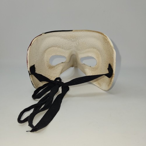 Máscara de mascarada Venezia pintada a mano Plague Doctor Italia Mardi Gras - Imagen 4 de 4