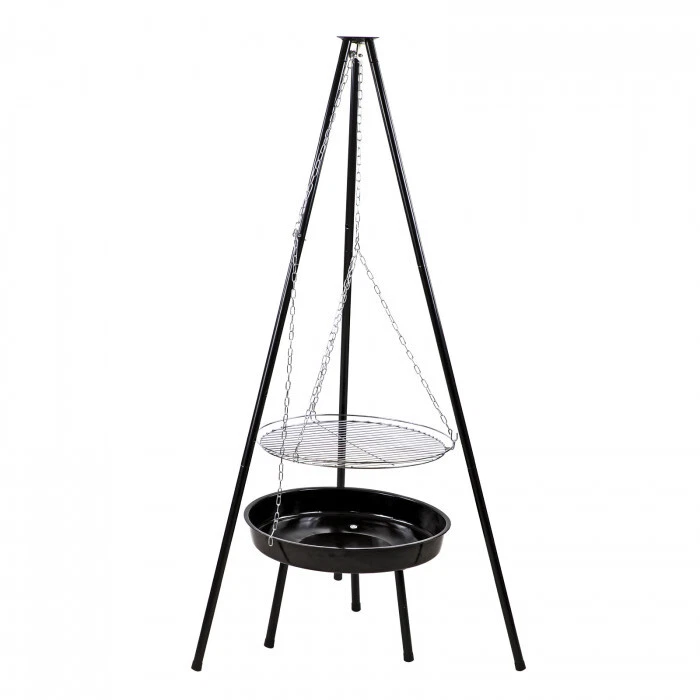 Barbecue suspendu "Cordoba" sur trépied D17533