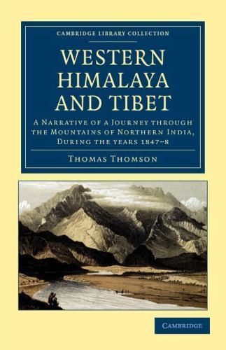 Western Himalaya and Tibet Thomson Paperback Cambridge University Press