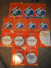 Macmillan McGraw Hill LANGUAGE ARTS 5th Grade 5 Student Teacher Resources Tests