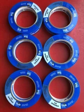 (6) ROLLS 3M 2090-24NC BLUE MULTI-SURFACE PAINTERS MASKING TAPE .94" x 60 YARDS