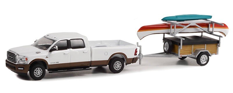 ミニカー GREENLIGHT Ram Laramie&amp;TandemCar Trailer 419B8ee3UiL._UF894,1000_QL80_.jpg