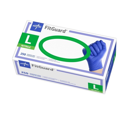 250 Count Box - Halyard Nitrile Exam Gloves Size Small 3.5 Mil Exp