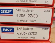 1PC New SKF 6206-2Z/C3 Deep Groove Ball Bearing Quality Assurance Fast Delivery