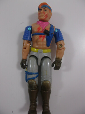 GI Joe Cobra Zandar Action Figure Hasbro Complete w/ Uncut File