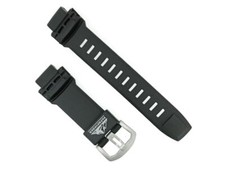 Casio Pro Trek Cinturino di Ricambio 18mm Resina Nero PAW-5000-1 PAW-500