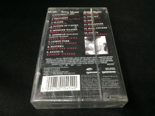 Dracula 2000 Soundtrack Cassette Tape Taproot Pantera Disturbed Static-X (2000) - Picture 2 of 3