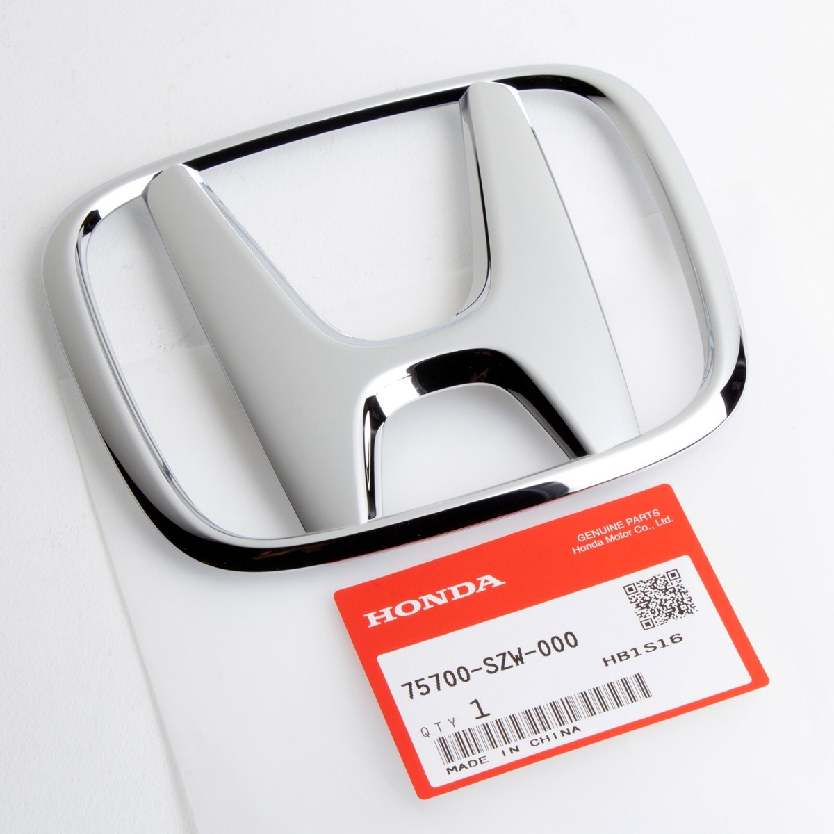 75700-SZW-000 Genuine Honda Grille Emblem CRV 12-21 Accord 18-21
