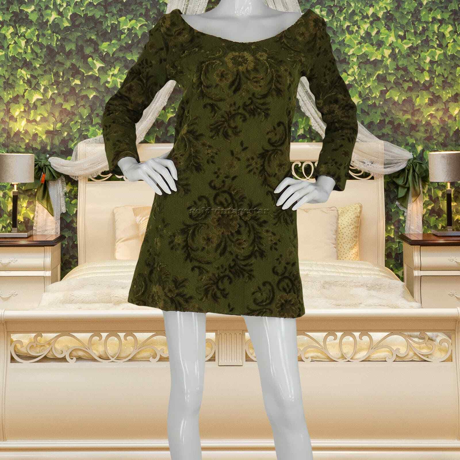 60s 70s Vintage Cottagecore Heavy Carpet Tapestry Rug… Gem