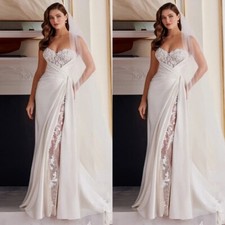 Luxury Mermaid Wedding Dresses Sweetheart Neck Sleeveless Pleated Bridal Gowns