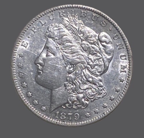 1879 O Morgan Silver Dollar Original Better Semi-KEY Date (FM140) - Picture 2 of 3