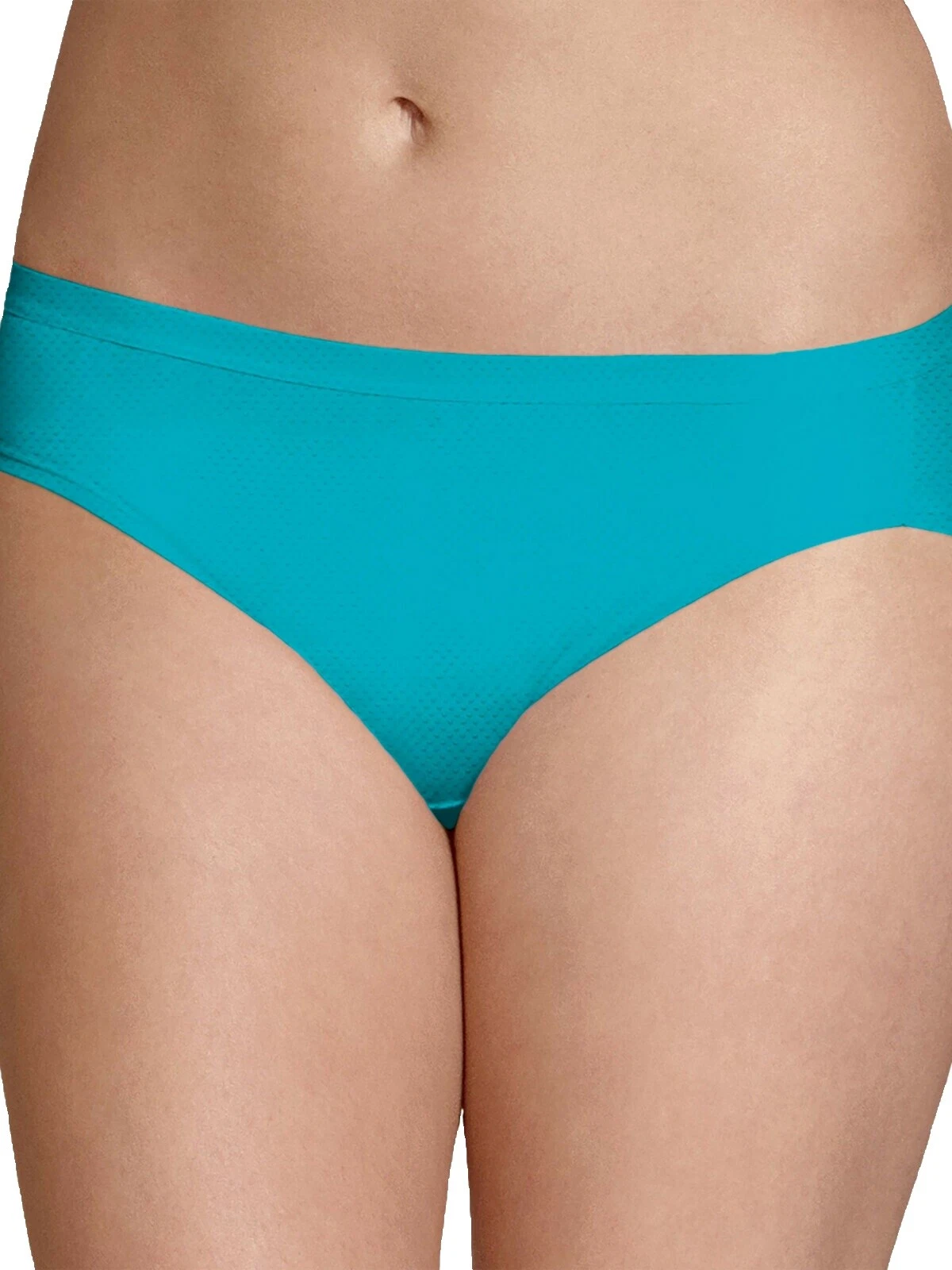 Fruit of the Loom Bikini Solid Plus Size Panties for Women