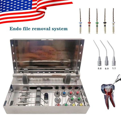 Dental LED Wireless Endo Motor / Root Canal Files Extractor / 6pcs Rotary Files - Picture 22 of 23