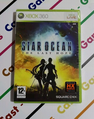 XBOX 360 STAR OCEAN THE LAST HOPE - NEW SEALED ITALIAN EU PAL