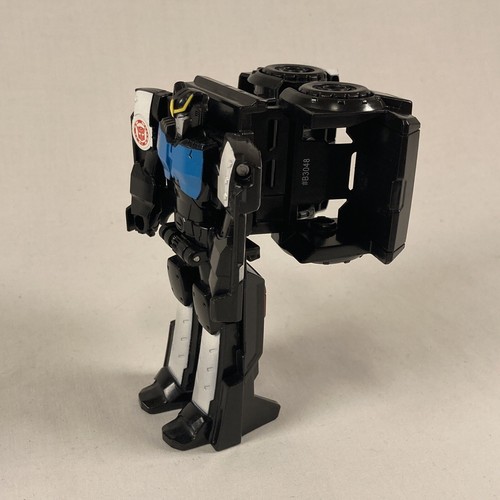 TOMY Transformers Robots In Disguise Patrol Mode Strongarm 2015 Black Police Car - Picture 12 of 12