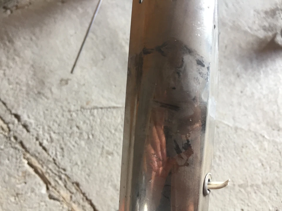 ancien Garde boue MBK cycles TILLOT vieux velo Ancien Randonneuse - Photo 3/4