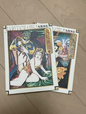 JP Suehiro Maruo with Maruo Pictorial I & II with sign 2volume set First edition