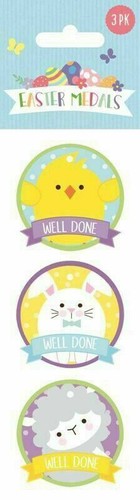 EASTER EGG HUNT Trail Arrows Bunny Feet Set Chocolate Medals Rabbit Game Kid🐰 - Picture 27 of 31