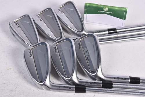 Left Hand Ping i230 Irons / 5-PW / Black Dot / Stiff Flex Project X LS 120 Shaft - Picture 2 of 7
