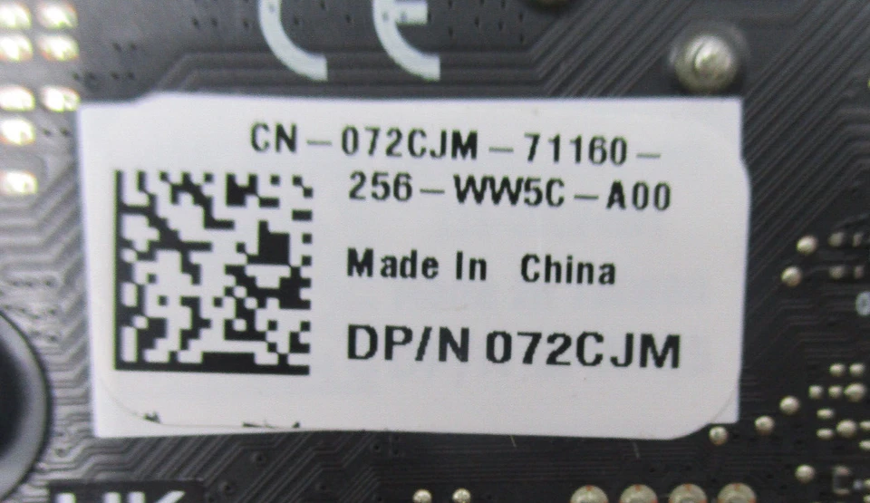 Dell NVIDIA Quadro P620 2GB GDDR5 PCIe Graphics Card Dell P/N: 072CJM Tested - Image 4 of 4