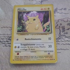PIKACHU 58/102 SET BASE CARTA POKEMON PL 