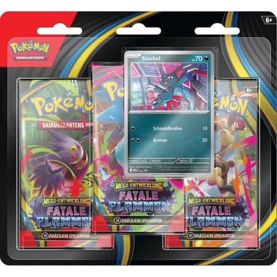 POK ME02 3-Pack Blister