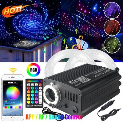 500/1000PCS Fiber Optic Car Home Headliner Star Light Roof Twinkle Ceiling Light