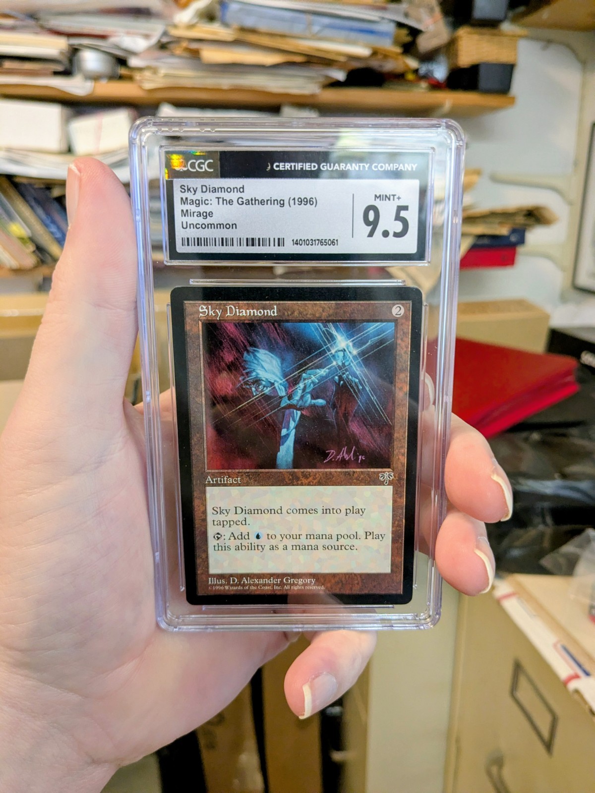 MTG MIRAGE Sky Diamond CGC GRADE 9.5