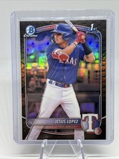 2025 Bowman - Chrome Prospects Jesus Lopez #BCP-88 Reptilian Refractor (RC)