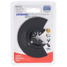 Dremel ACC MM452 2615M452AC Multi-Max Bi-Metal Half Moon Oscillating Saw Blade