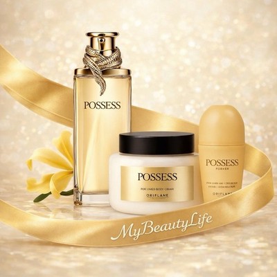 Possess For Her   Set Profumo Donna + Crema Corpo + Deodorante Roll-On