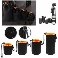 Neoprene Camera Lens Pouch Waterproof Soft Protective Case for DSLR