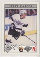 1990-91 Los Angeles Kings Smokey the Bear Steve Kasper #7 4qa