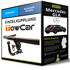 Abnehmbare Anhängerkupplung für MERCEDES GLA 12.2013-12.2019 Typ X156 TowCar AHK Abnehmbare Anhängerkupplung für MERCEDES GLA 12.2013-12.2019 Typ X156 TowCar AHK