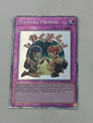Yu-Gi-Oh Einzelkarte Mikanko Promise NM