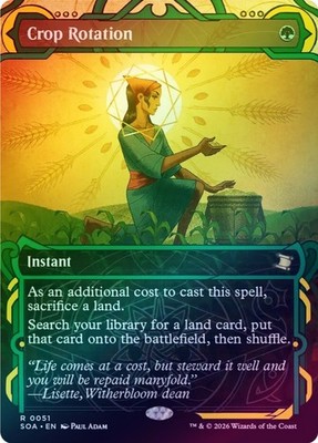 Crop Rotation #51 Foil (NM) - Secrets of Strixhaven Mystical