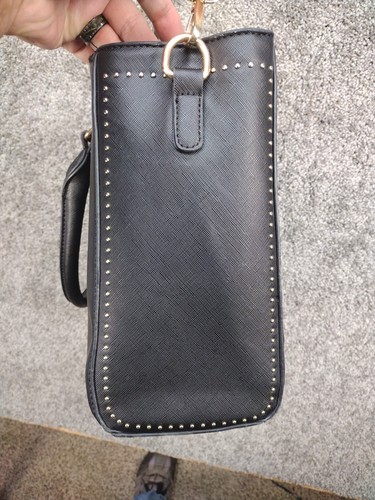 Miztique Black Large Crossbody Purse Deep bag with Pockets - Bild 14 von 15
