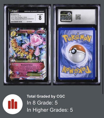 M Diancie-EX graded CGC 8 for sale on eBay