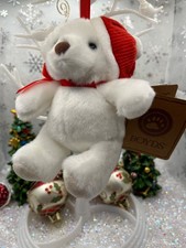 Plush Marshmallow Holly Jolly by Boyds Bears