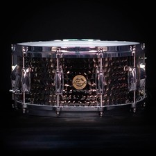 Gretsch Rullante 14" x 6,5" Full Range Martellato Acciaio Nero