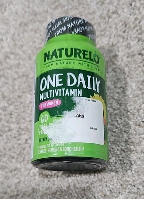 NATURELO One Daily Multivitamin for Women - Energy Support - Whole Food Suppleme