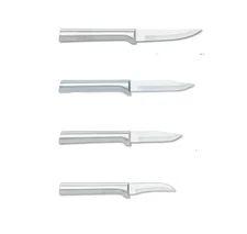 Rada Cutlery 4-Piece Paring Knife Set Granny, Peeling, Regular, Heavy Duty Steel
