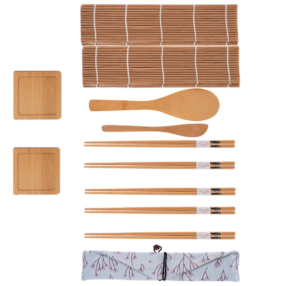 Tapis Kit Feuille De Bambou Pour Sushi Bambou Sushi Kit