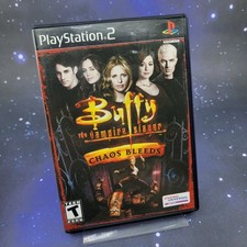 Buffy the Vampire Slayer Chaos Bleeds PS2 Sony PlayStation 2 CIB Complete 20566