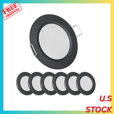 RV 2.75" Recessed LED Ceiling Light 12V Ultra-Thin Puck Light, Dimmable RV Ligh